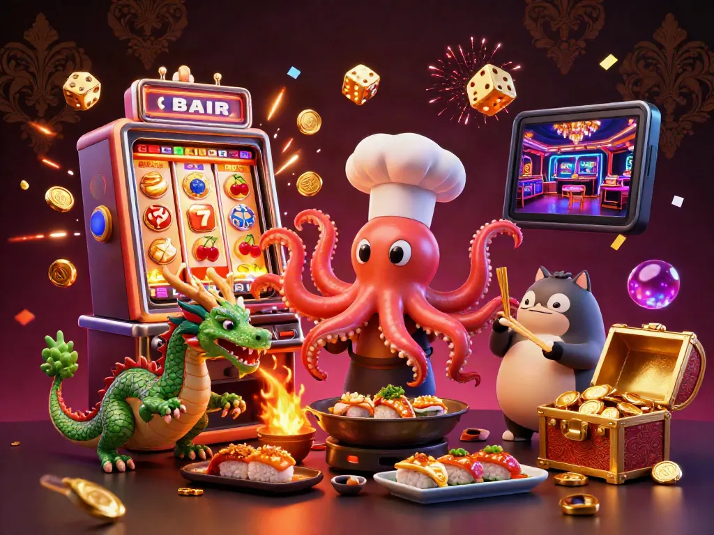 Experience Go88 chính thức with vibrant casino action featuring characters and a jackpot explosion.