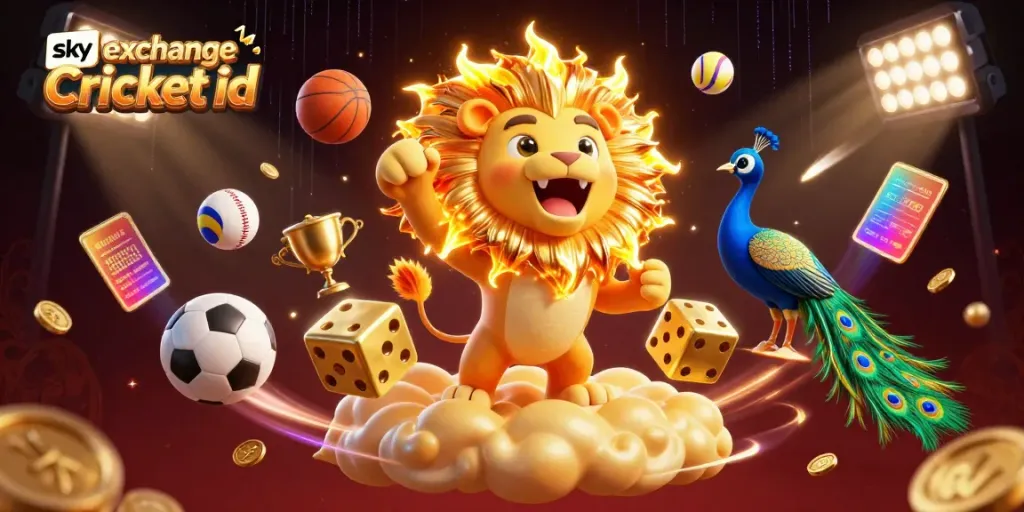 Engage with the exciting world of sky exchange Cricket id through vibrant sports betting activity.