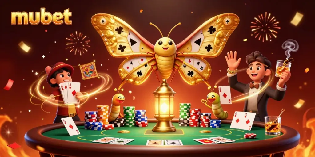 Experience thrilling gameplay with mubet in a vibrant casino atmosphere featuring lively characters and energetic elements.