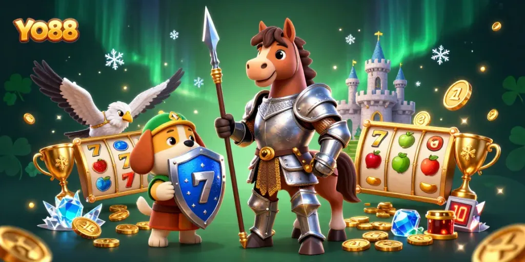 Experience thrilling gameplay at YO88 with dynamic slot reels and lucky symbols in an engaging atmosphere.